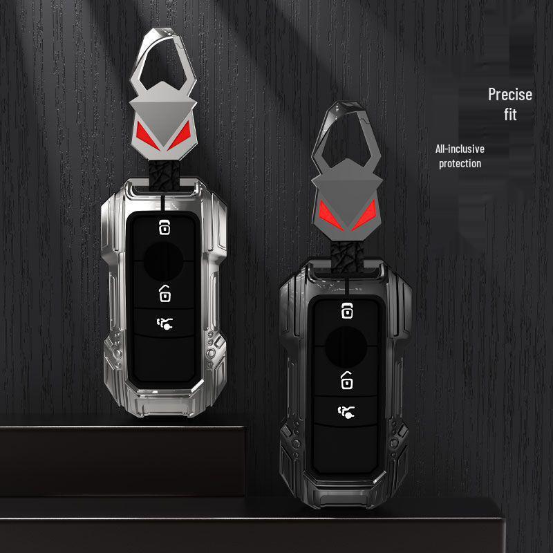 Mercedes Men's Key Case Protective Cover for E300L, C260L, A200L, GLC300L, GLA, and GLE models.