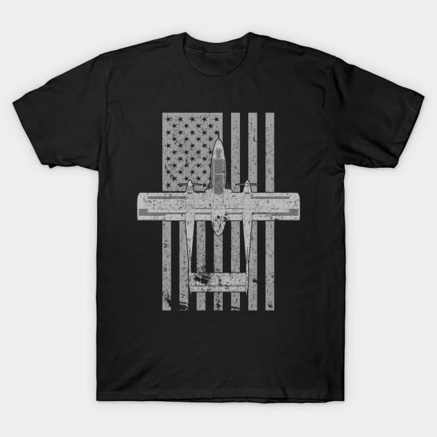 

Men Black Print T-shirt Ov-10 Bronco Military Airplane Vintage No-Cut Transfer Paper Print Cotton Tshirt 2XL чорний
