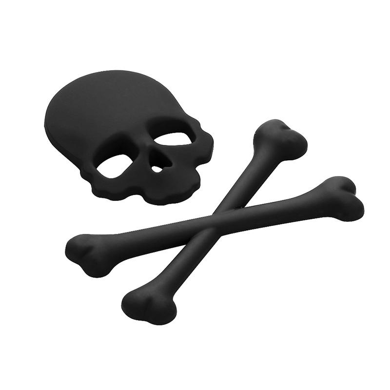 

Модный мотоцикл автомобиль универсальный 3D призрак череп скелет скрещенные кости наклейка мотоцикл значок эмблема автомобиль наклейка аксессуары для укладки