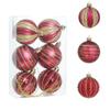 Shatterproof Christmas Cane Candy Ornaments Rose Red Merry Christmas Decor  Wedding Party