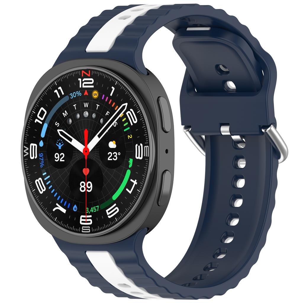 Original Silicone Strap for Samsung Galaxy Watch 8 Classic 46mm Sport Watchband for Galaxy Watch 8 40mm 44mm No Gaps Accessories