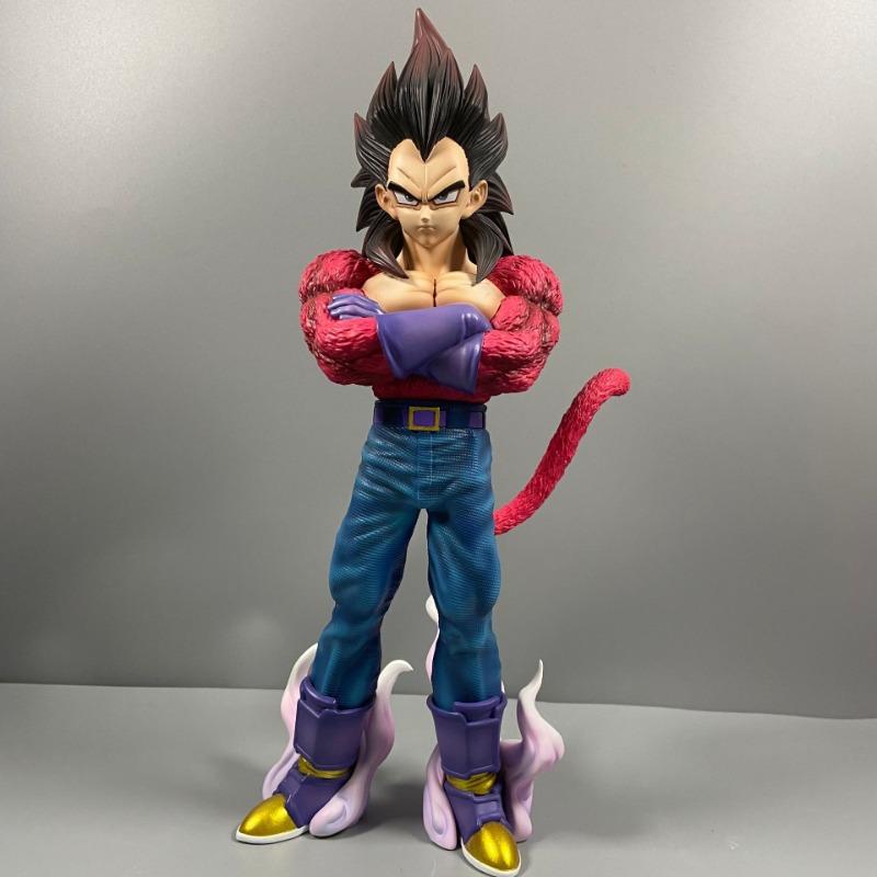 29cm Drogan Boll Super Vegeta Figures Ssj4 Gocool Action Figures Super Saiyan Anime Pvc Model Collection Toys