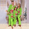 Christmas Print Cute Family Set Pajamas, Home Clothes, Family Set Long Sleeve Top Pants Set