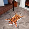ZSCYD-yingda1992 Tiger Shaped Rug Animals Bath Mat Area Rug Non-Slip Door Mat for Bedroom Bathroom Kitchen Cartoon Area Rug for Tub Soft Bathmat Home