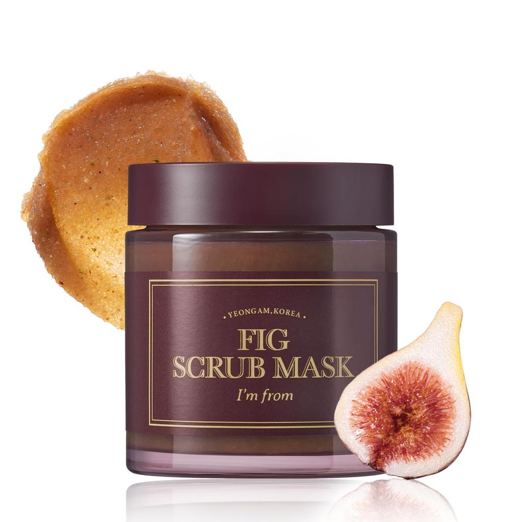 De de Gommage Masque Figue 120g Figue Figue Enzyme Exfoliant Sébum Déchets Hydratant Faible Irritation [Je suis Officiel] Je suis