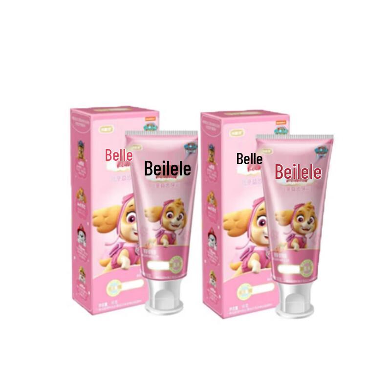 

Leng Suan Ling Bei Le Le Kids Fresh Peach Toothpaste Twin Pack