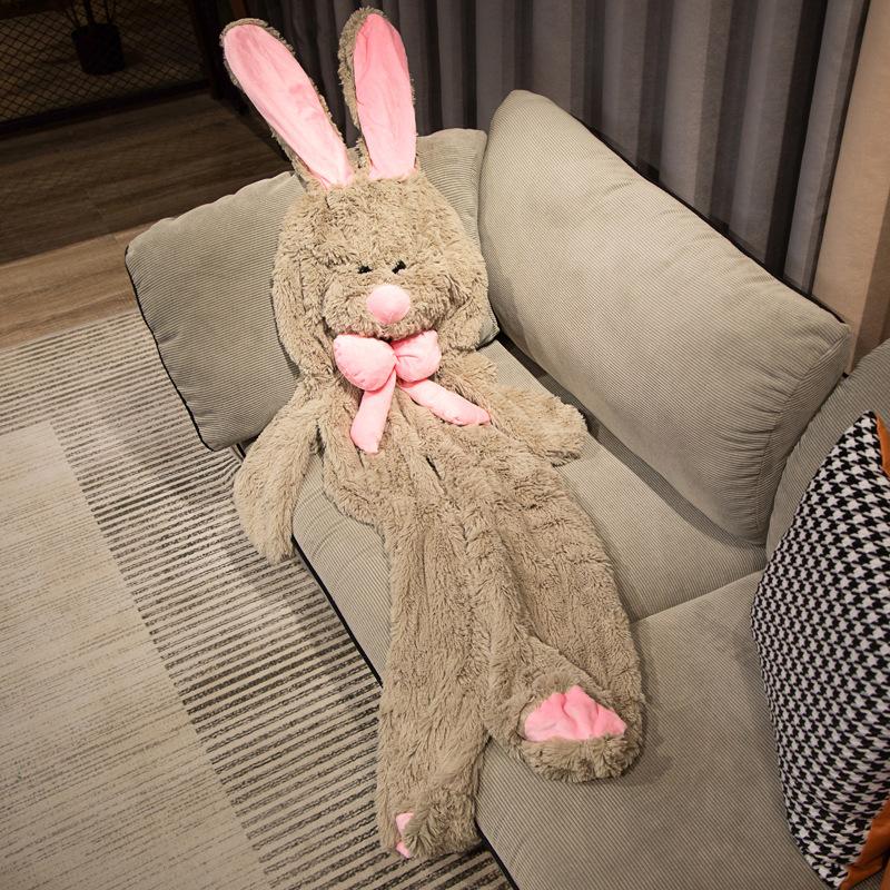 

Большая плюшевая игрушка кролик кролик кролик длинноухий кролик кукла тряпичная кукла милый кролик красоты подарок на день рождения для девочек 80cm leather case unfilled - with zipper (0.25kg)