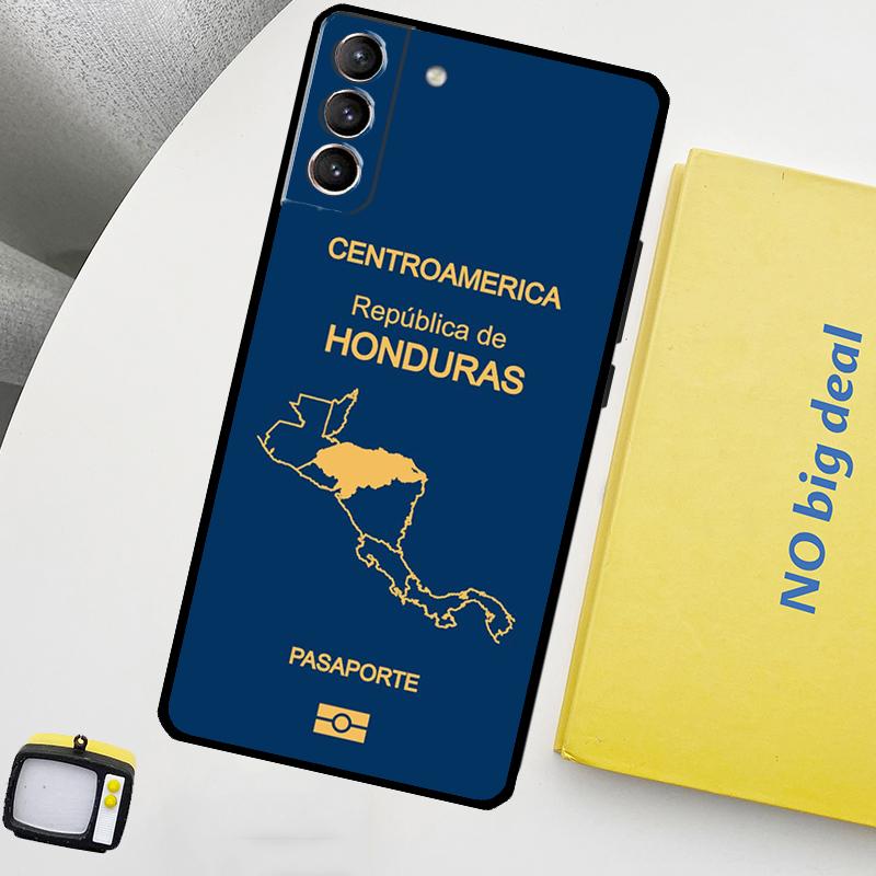Honduras Flagge Handyhülle Für Samsung Galaxy S25 Ultra S20 S21 S22 S23 Plus S24 Ultra S9 S10 S25 FE Hülle