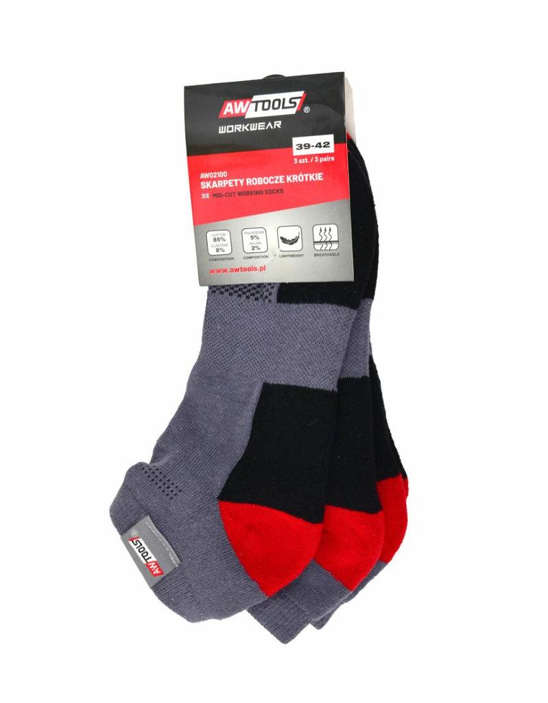 Awtools Skarpety Krótkie Roz.39-42 3Szt.