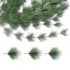 5/10Pcs Artificial Pine Needle 11CM Branch Green Plant Pine Needle for DIY Christmas Thanksgiving Wedding Home Garden Decoration