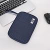 Minimalist Travel Digital Accessories Clutch: Power Bank & Data Cable Storage Bag
