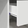 Minimalist White Computer Desk with Drawer Storage Compartments, Suitable for Living Rooms and Studies, Dimensions 90x49.5x75 Cm