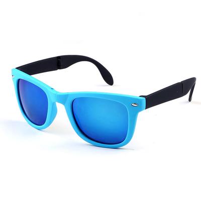 Hot Sale Protection Sport Square Shading Sunglass Folding Gift Portable For Men Women Retro