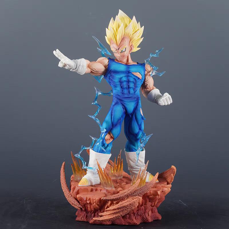 Dragon Ball anime merchandise: Unlimited Demonized Vegeta GK statue figure, anime model, decorative item, gift for boys.