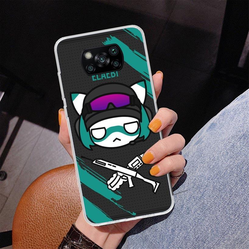 Game R-Rainbow-Six Siege Phone Case For Xiaomi Poco X7 X6 X5 Pro F7 Ultra Redmi 15C 15 13C 13 12C 12 10 10A 10C 9 9A 9C 9T Cover