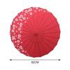 Chinese Style Oiled Paper Umbrella Crafts Wedding Bridal Umbrella for Costume Village Scenery Stage Props Wedding Cosplay
