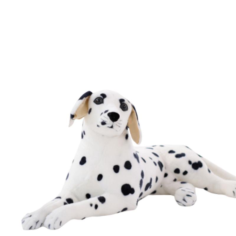 Exceptional Quality 15.8" Lifelike Stuffed Dalmatian Dog Cuddly And Adorable
