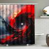 Pink Shower Curtain Waterproof Fabric Bathroom Decor Hanging Shower Panels Modern Home Living Room
