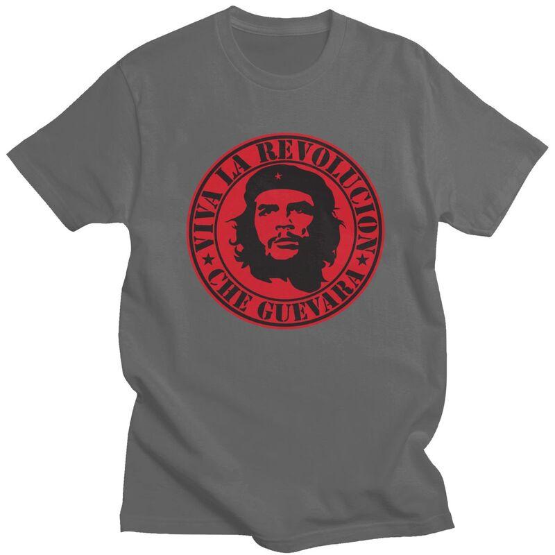 T-shirt Personalizzate Che Guevara Uomo Cotone Puro Magliette Rivoluzione T-shirt Manica Corta Abbigliamento