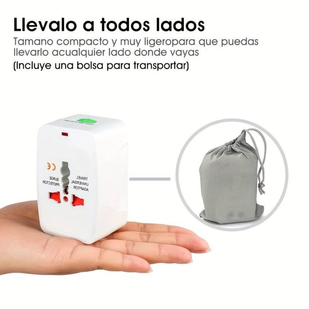 Travel Adapter  Connect to Europe, Japan, China, Canada, , EU & UK with Just 1pc