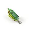 1Pc 75Mm Frog Lure Fishing Lures Double Hooks Topwater Ray Frog Artificial Crankbait Spoon Artificial Soft Bait Minnow Crank