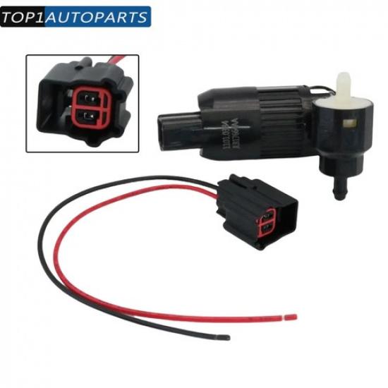 Front Windshield Washer Pump With Connector For Ford Explorer Fiesta DV6117664AA