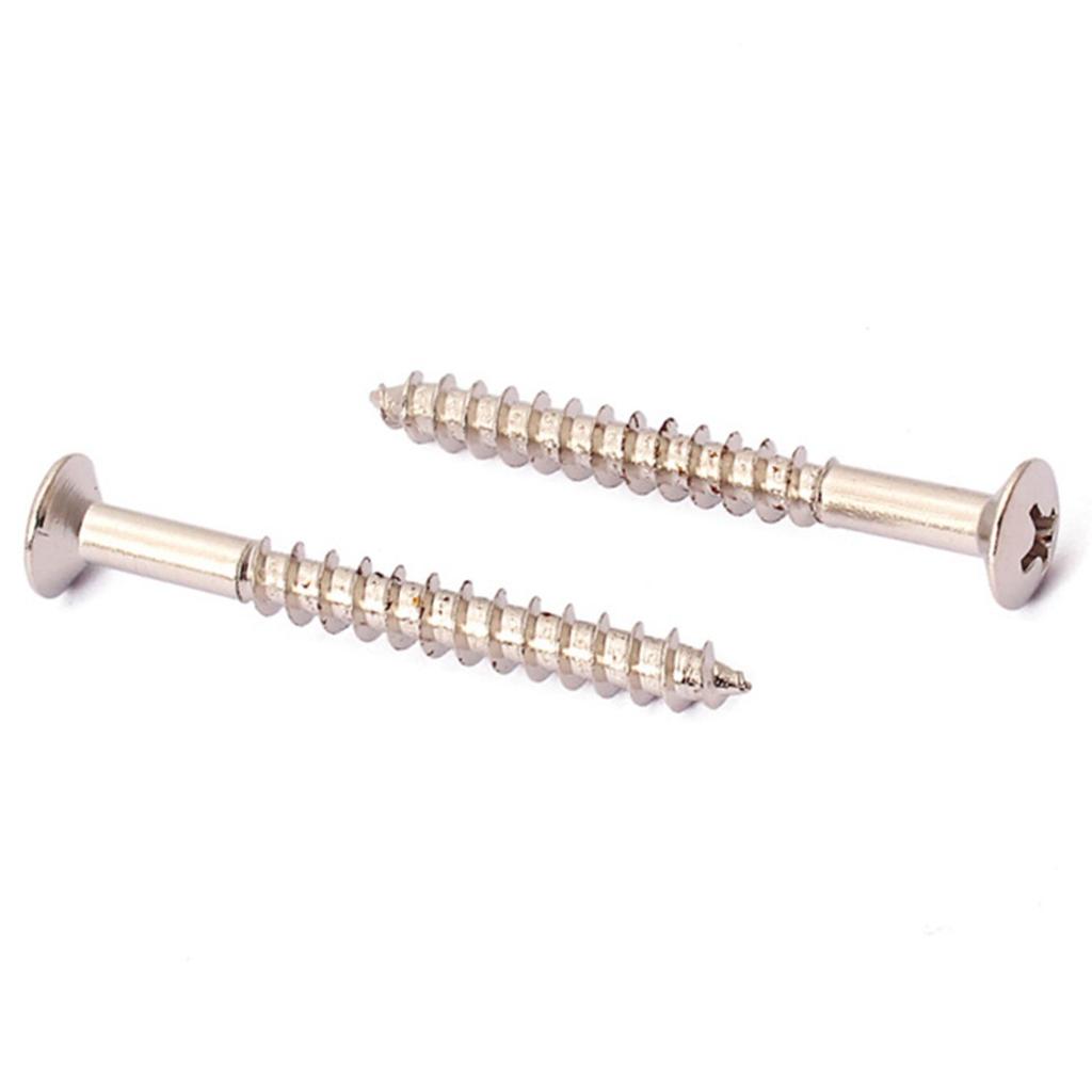20 Electric Guitar Neck Plate Screws for Fender Strat and Tele