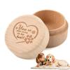 Wooden Pet Hair Keepsake Box Durable Pet Memorial Box Storage Box  For Dog Cat Ashes