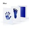 1 Set Baby Handprint Footprint Imprint Kit Baby Pet Footprint Ink Pad Souvenir Accessories