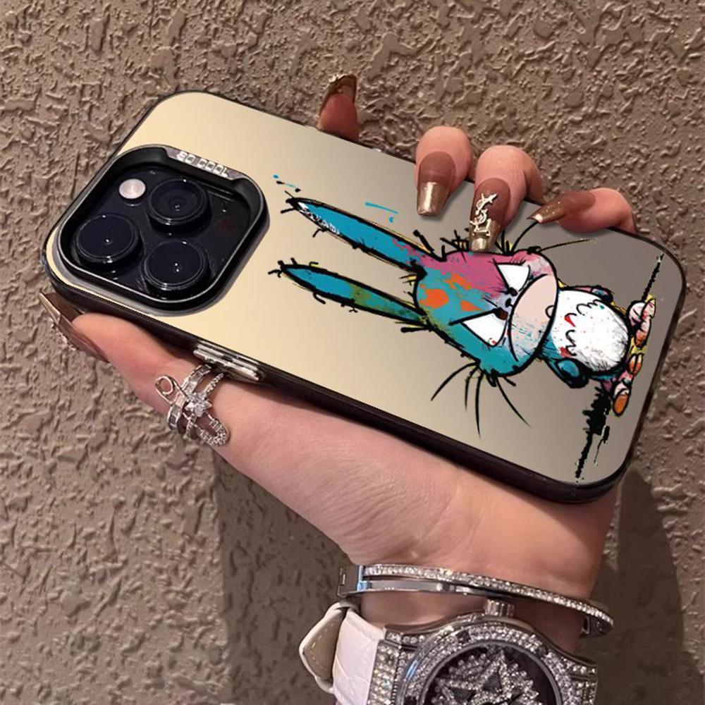 Soft IMD Case For Samsung S25 Ultra A55 5G A16 A15 A54 A06 A05 A05s S24 S23 FE S22 A53 A52 A35 A34 A33 A14 A13 A24 A25 Cat Cover