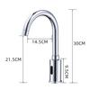 Induction Water Tap Automatic Infrared Sensor Faucet Sink Faucets Single Cold Water Deck Mounted