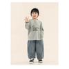 Boys Korean Style Patchwork Casual Denim Long Pants For Kids Spring Autumn