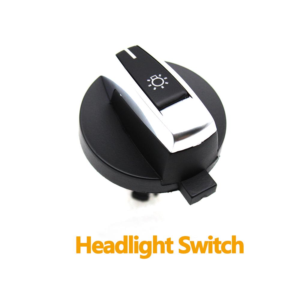 Head Lamp Rotary Button Headlight Roller Switch Knob Cover Panel For BMW 5 6 7 Series X3 X4 F01 F02 F10 F11 F07 F06 F12 F25 F26