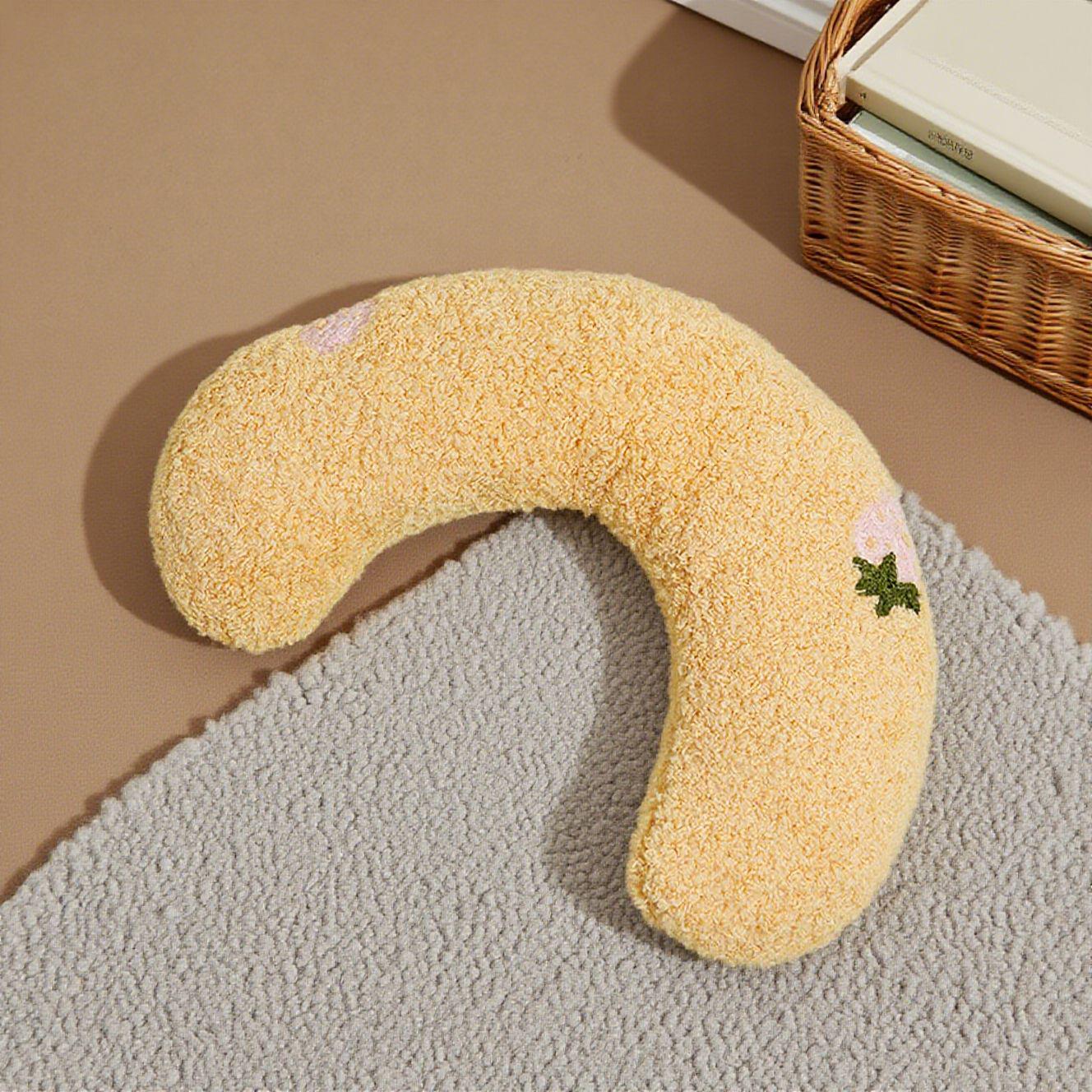 

U-Shape Pet Pillow for Cats & Dogs - Neck Support & Backrest 27x17x6 cm