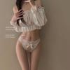 905 Plus Size Sexy Lingerie Panties with Straps and Bow