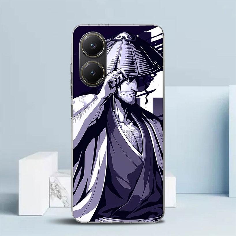 Bleach Kyoraku Shunsui Phone Case For Xiaomi Poco F7 Ultra X5 X6 X7 Pro M7 Redmi 15C 15 13C 13 12C 12 10C 10 10A 9 9C 9A 9T Cove