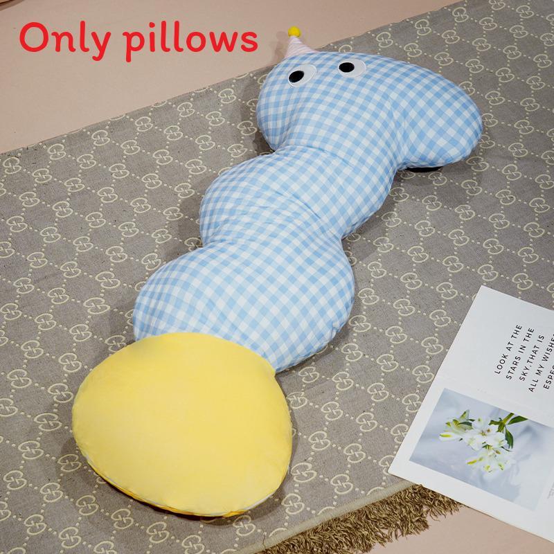 

Подушка-облако дофамина с сеткой, длинная, со съемным внутренним ядром, для сна на боку, подарок Blue,90CM