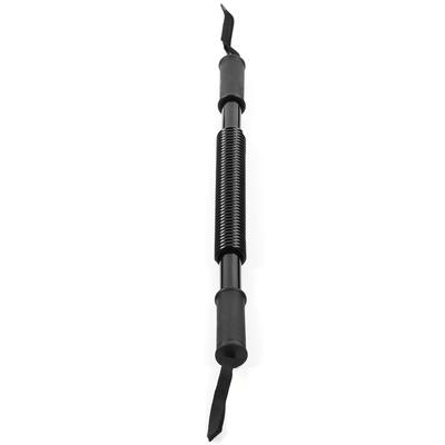 Ejercitador de Fuerza de Brazos Muelle Entrenador de Músculo de Fuerza de Antebrazo Expansor de Pecho Equipo de Gimnasio Negro 30KG