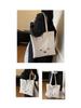 Large Capacity Miffy Tote Bag for Women - Versatile Plaid Commuter, Handbag, Shoulder Bag.