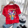 Girls' Stylish Hoodie with Capybara Printed T Shirts Kids Children's T-shirt Boys Girls Summer Spring Casual Top Tee