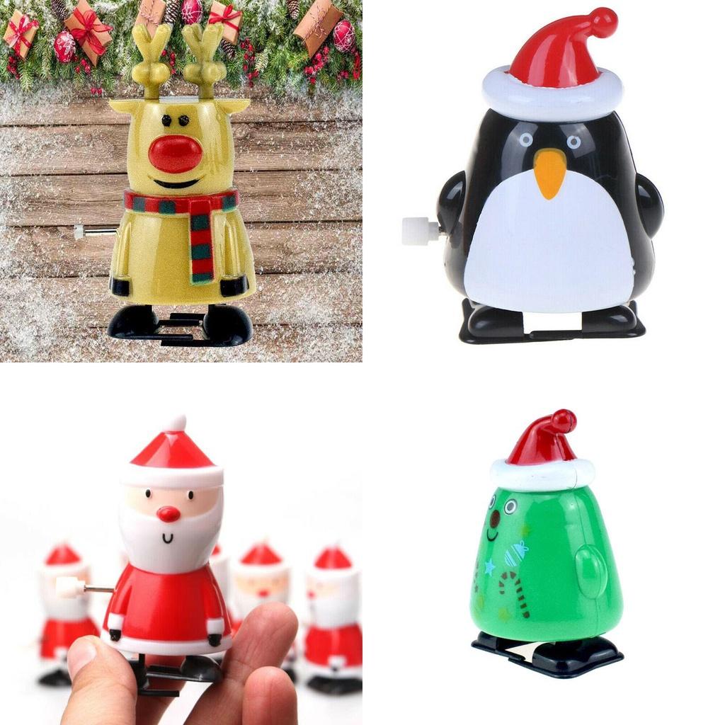 Exquisite Weihnachtsmann Aufziehspielzeuge für Kinder Weihnachtsfeier Tütenfüller Strumpffüller