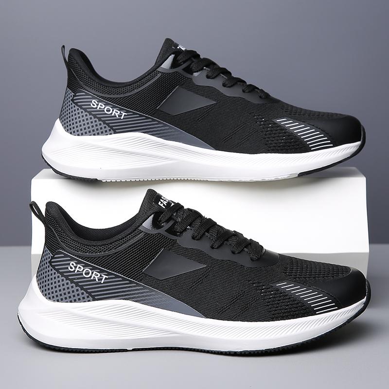 Men's Running Shoes, Lightweight Sports Shoes, Breathable Mesh Casual Sports Shoes, Anti-slip Outdoor Men's Shoes, Durable.