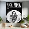 Sängerin Nicki Minaj Hippie Wandbehang Wandteppiche Bohemian Wandteppiche Mandala INS Heimdekoration