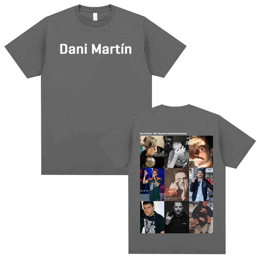 Rapper Dani Martin Graphic Cover Tshirts for Man Women Vintage Trending Summer Tshirt Casual High Quality Hot Sale T Shirt