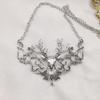 Vintage Fashion Reindeer Head Metal Necklace for Women