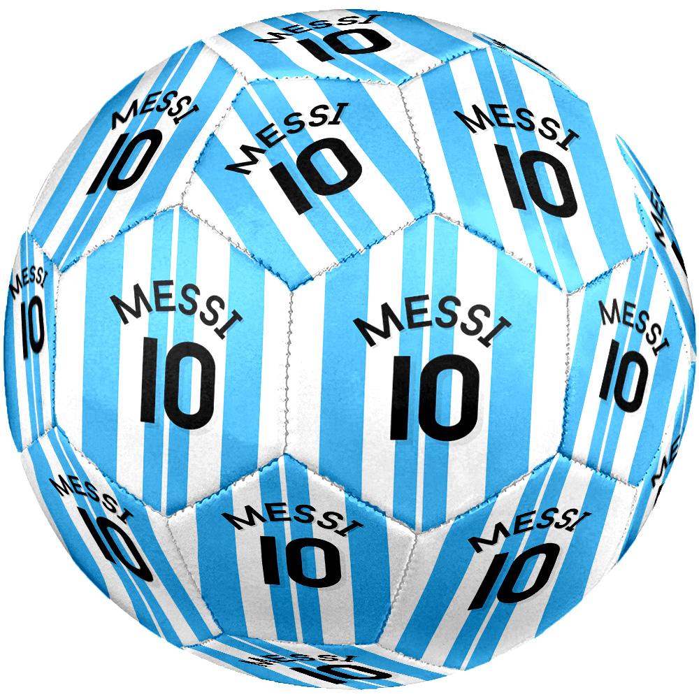 Messi's Argentina Celebration Soccer Ball Size 5 Football Machine Sewn Indoor/Outdoor Universal Football Unique Gift for Soccer Lovers