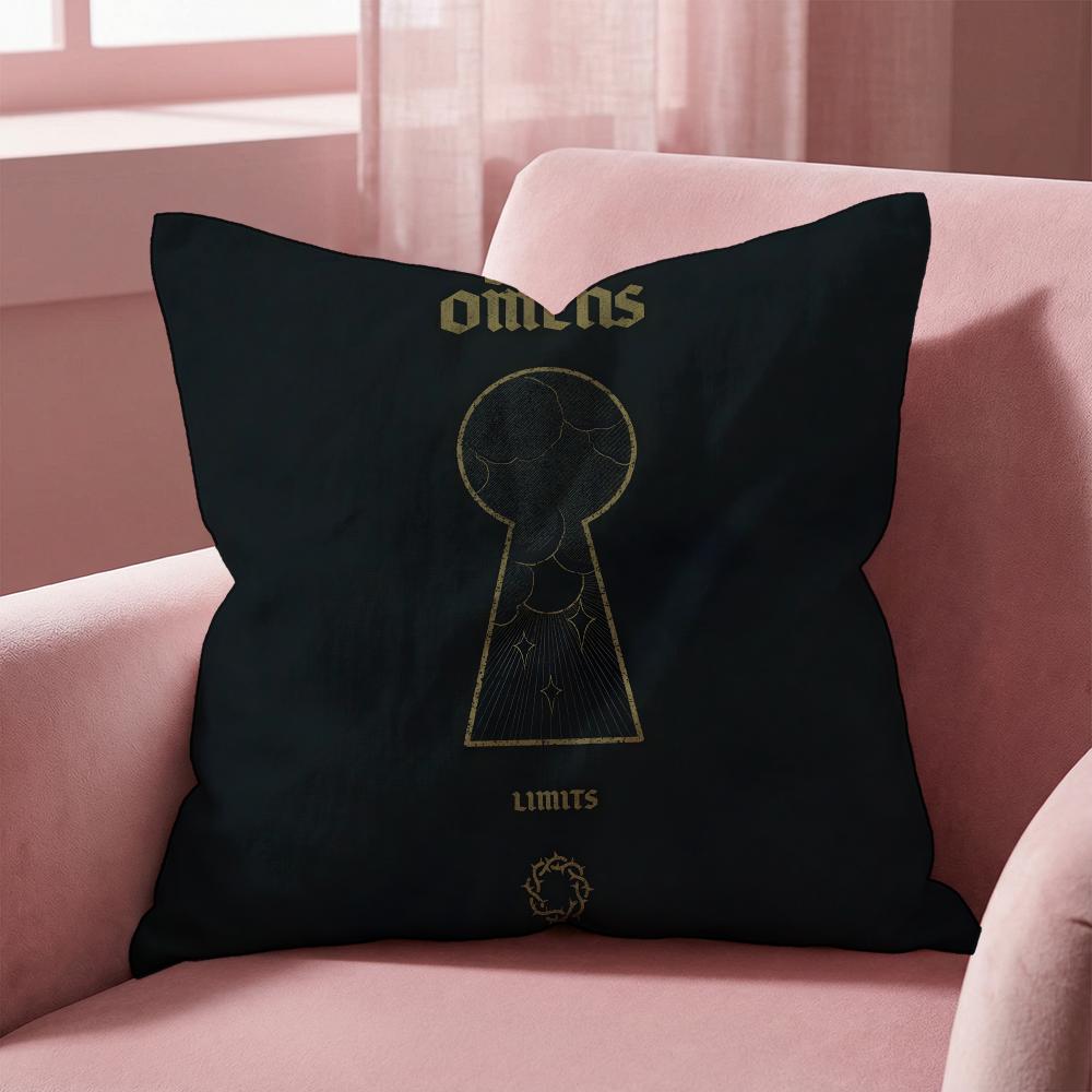 Bad Omens Kissenbezug Mehrzweck-Kissenbezug für Zuhause & Auto - Wendbar, Weich & Langlebig für den täglichen Gebrauch