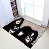 Rock Band Kiss Band Door Mat Welcome Entrance Balcony Bathroom Floor Non-slip Rug Bedroom Carpet Home Decoration