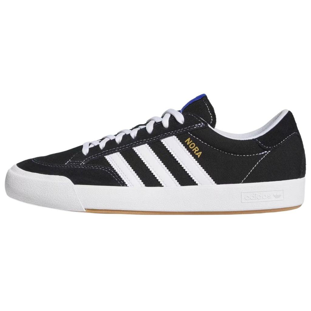 Adidas Originals Nora Skateboard Shoes Unisex Black White HQ7537
