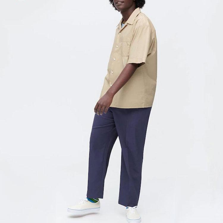 Uniqlo x MARNI Wide Fit Tuck Pants (Asia Sizing) Blue Unisex Streetwear 448918-68